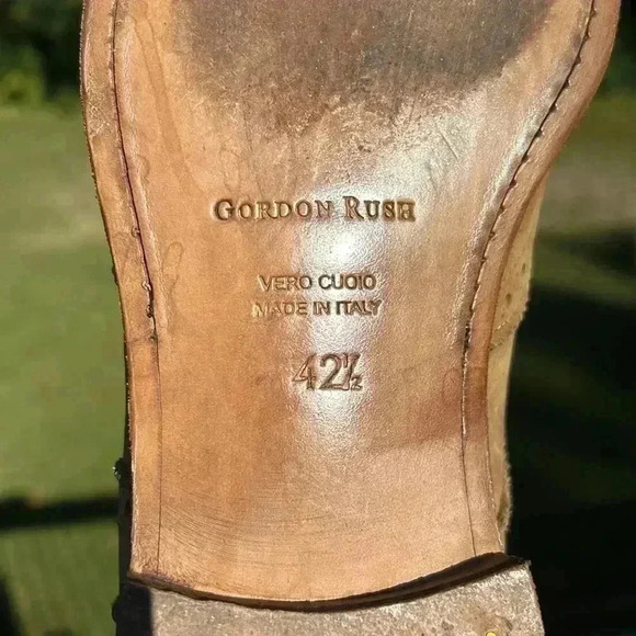 Gordon Rush Stafford wingtip Leather Ankle Boot, Men's 42.5/9 - Picture 6 of 8